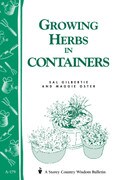 Growing Herbs in Containers cover